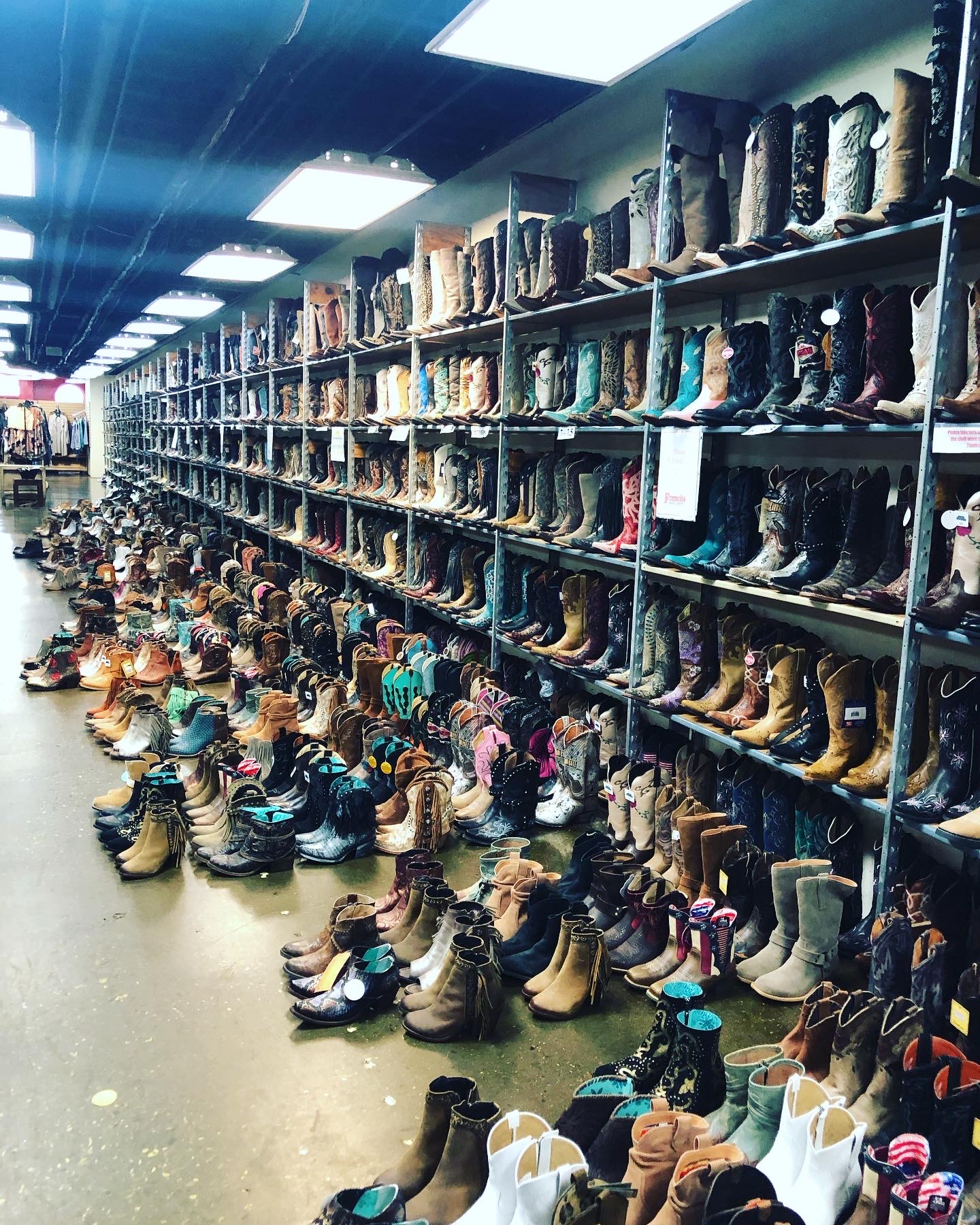 Wall of cowboy boots | Nashville | Snag-A-Slip