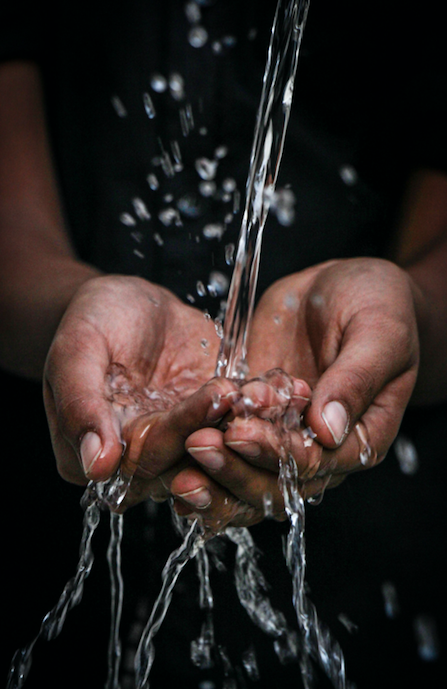Water in hands | World Water Day | Snag-A-Slip