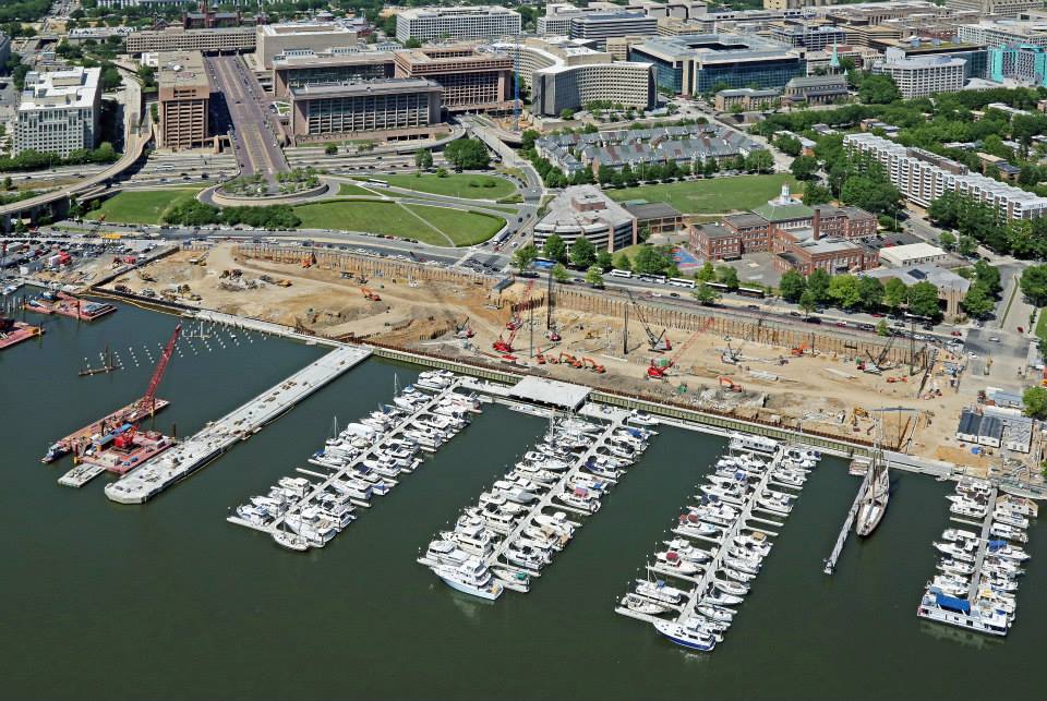 The District Wharf D.C. - new marina in Washington D.C.